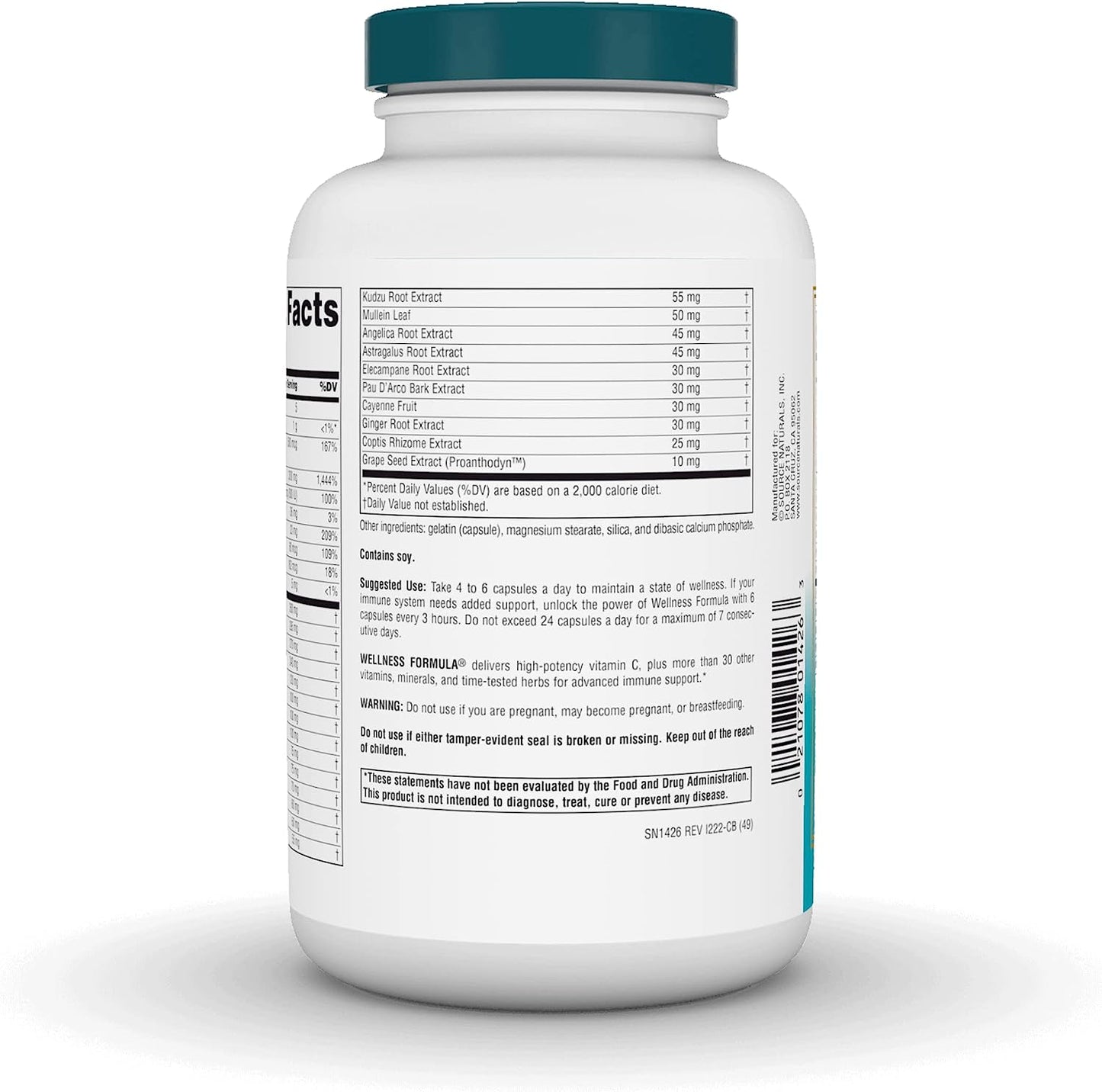 Source Naturals Wellness Formula Bio-Aligned 240 Capsules