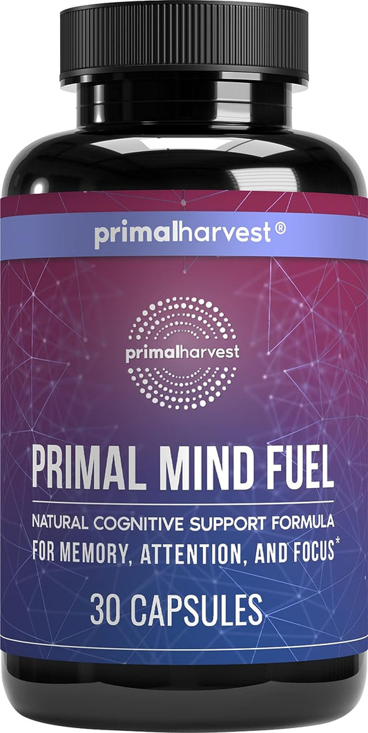 Primal Harvest Brain Supplement,30 Capsules