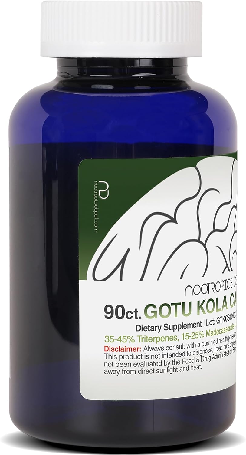 Nootropics Depot Gotu Kola Extract 90 Count