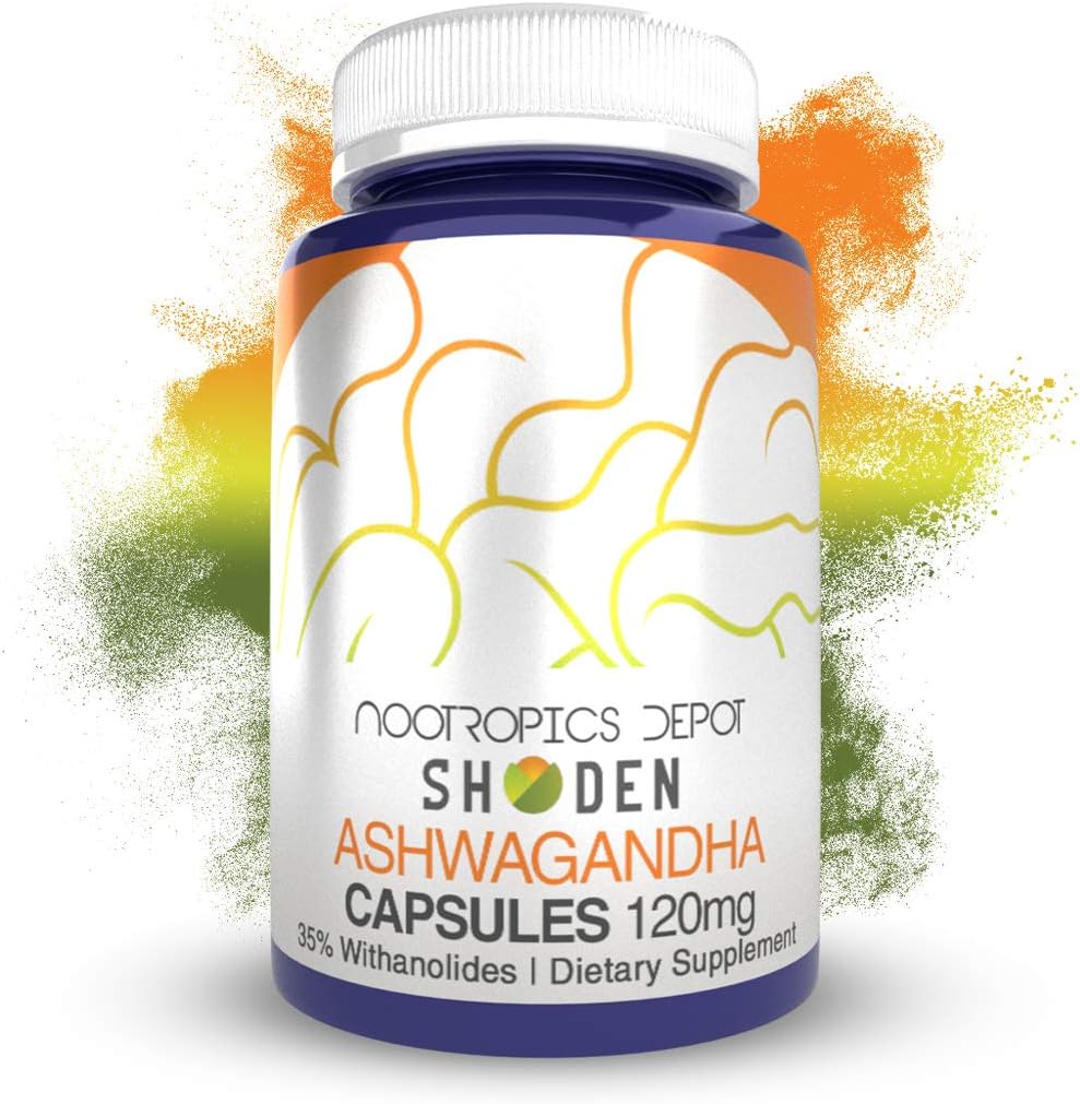 Nootropics Depot Shoden Ashwagandha Extract 90 Capsules