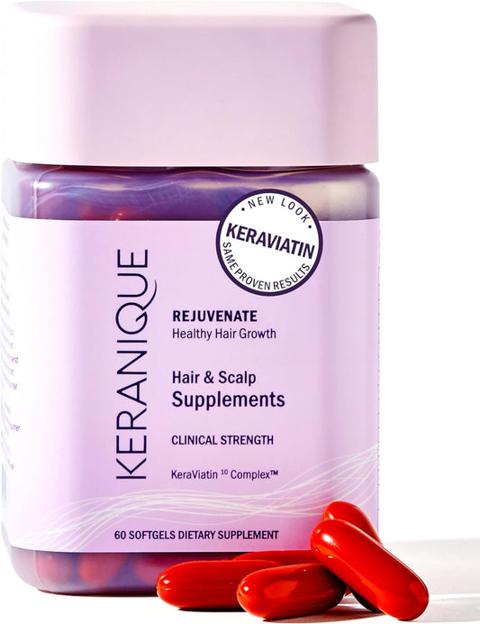 Keranique Hair & Scalp Supplements - Promote Strength and Growth