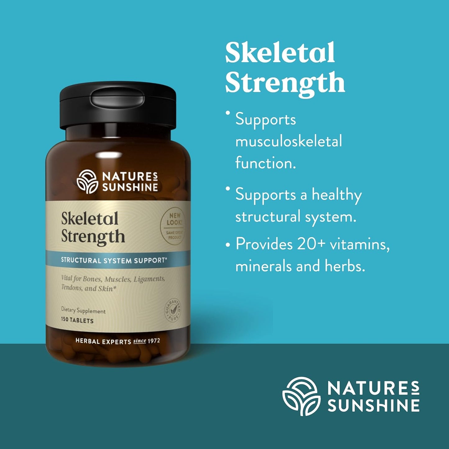 Nature's Sunshine Skeletal Strength, 150 Tablets