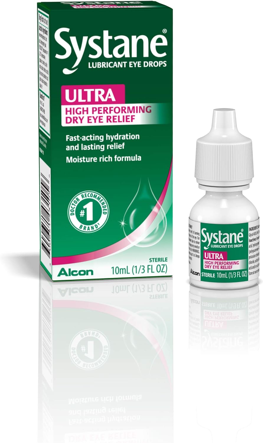 Systane Ultra Lubricant Eye Drops, 10 ml