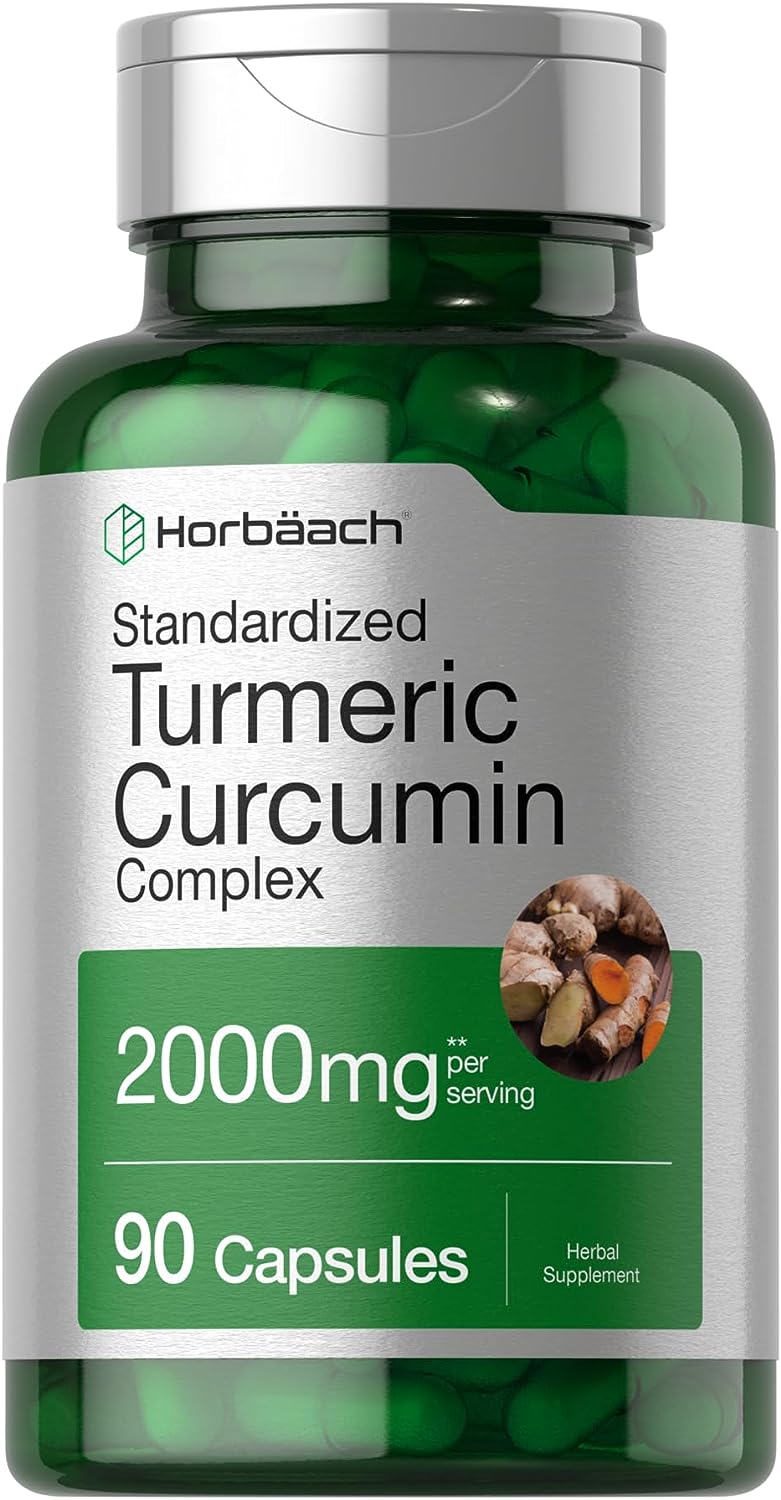 Turmeric Curcumin with Black Pepper  90 Capsules