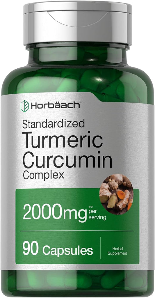 Turmeric Curcumin with Black Pepper  90 Capsules