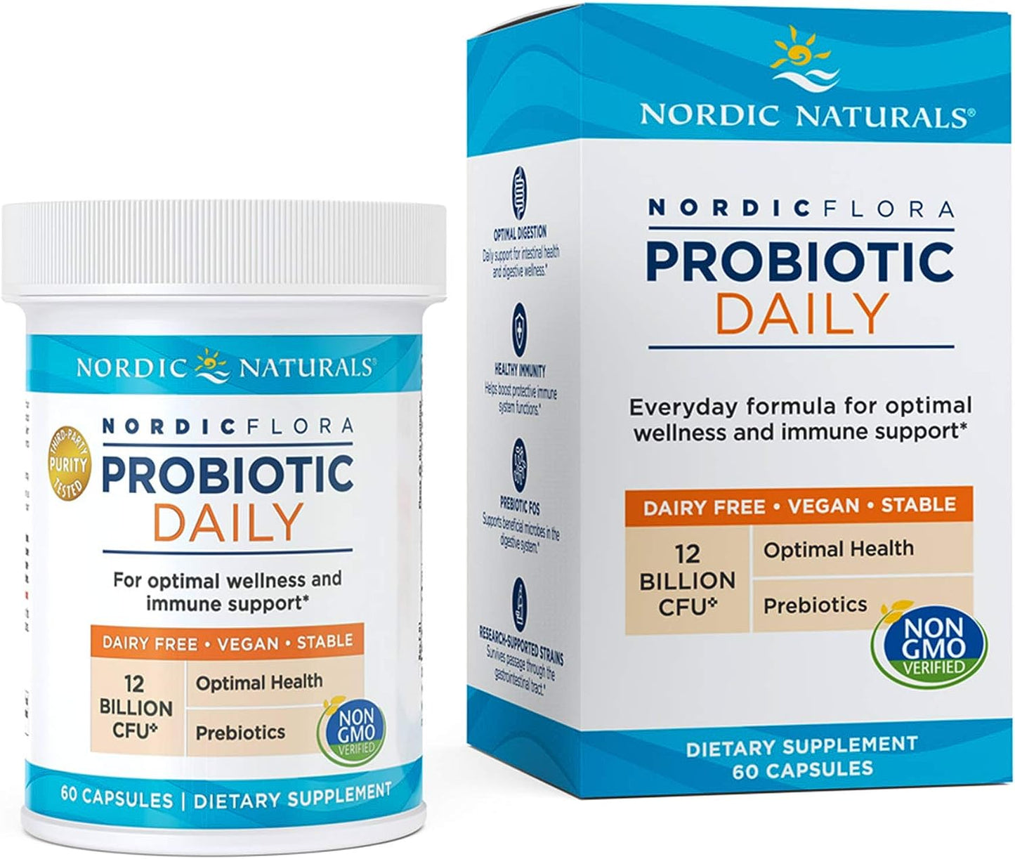 Nordic Naturals Nordic Flora Probiotic Daily - 60 Capsules