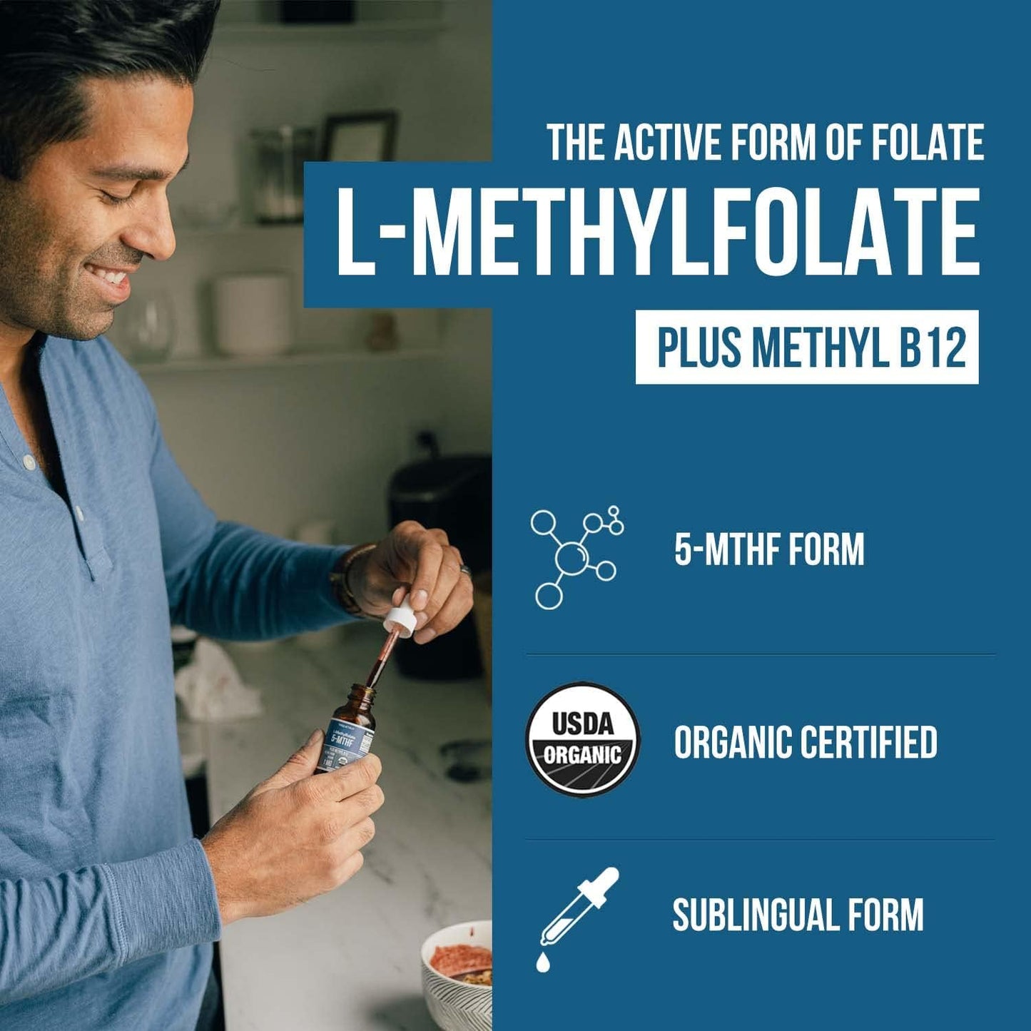 Organic Methyl Folate  + Methyl B12 Cofactor