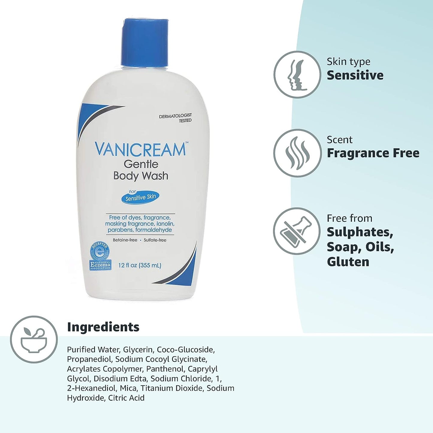 Vanicream Gentle Body Wash