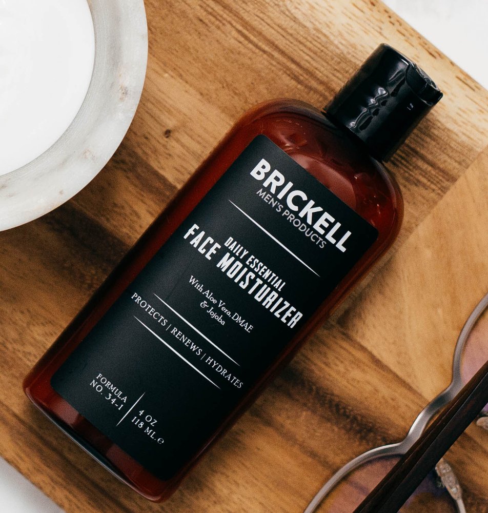 Brickell Men's Daily Essential Face Moisturizer for Men