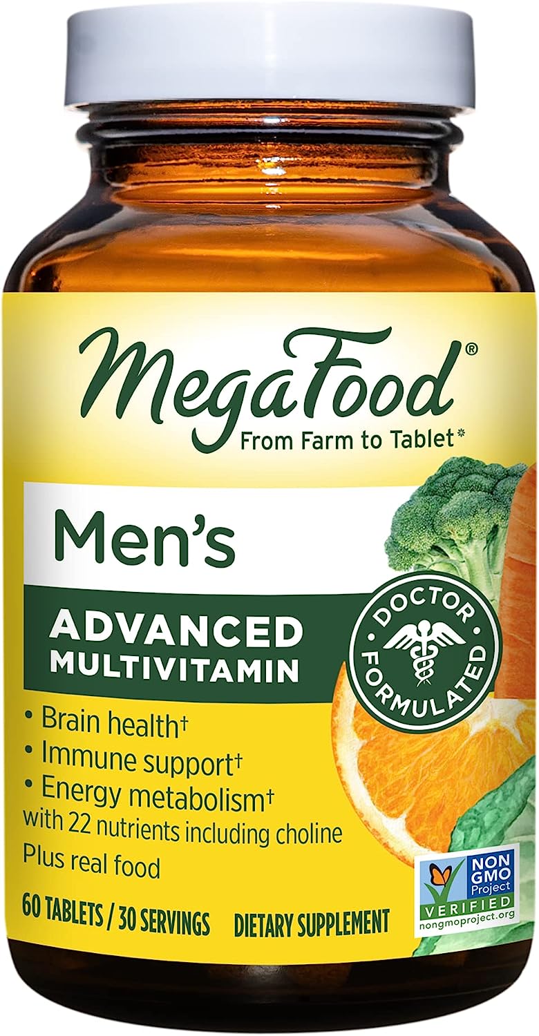 MegaFood Men's Advanced Multivitamin for Men 60 tablets