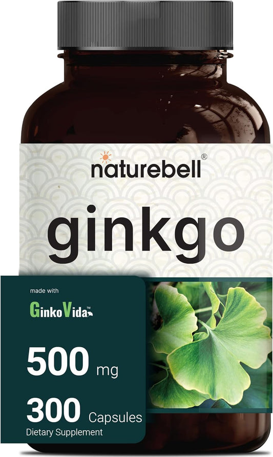 Naturebell Ginkgo Biloba Extract 300 Capsules