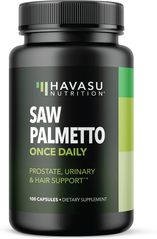 Saw Palmetto for Men Prostate Supplements | Prostate Support Supplement for Mens Health  100 count