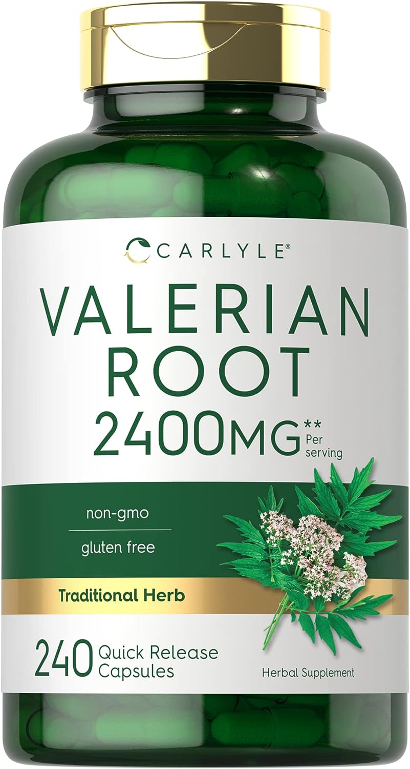 Carlyle Valerian Root Capsules  240 Count