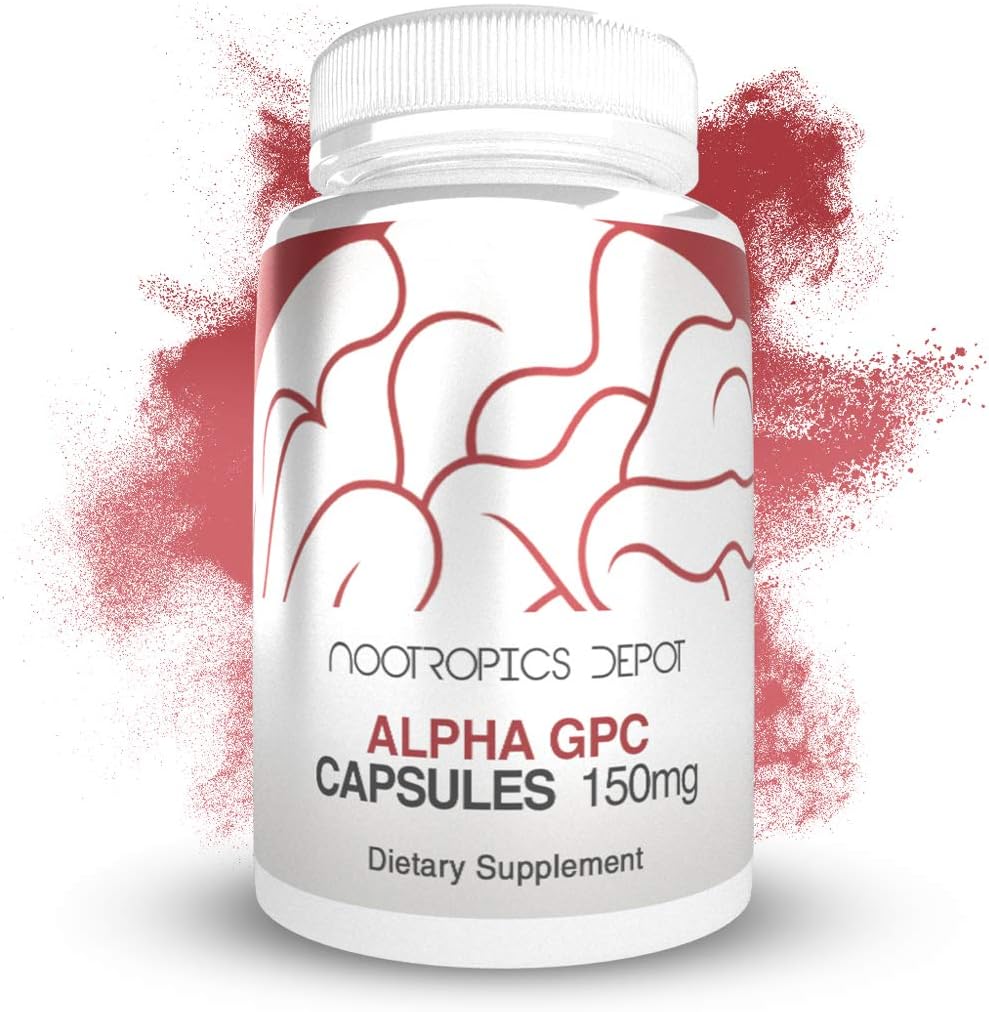 Nootropics Depot Alpha GPC  180 Capsules