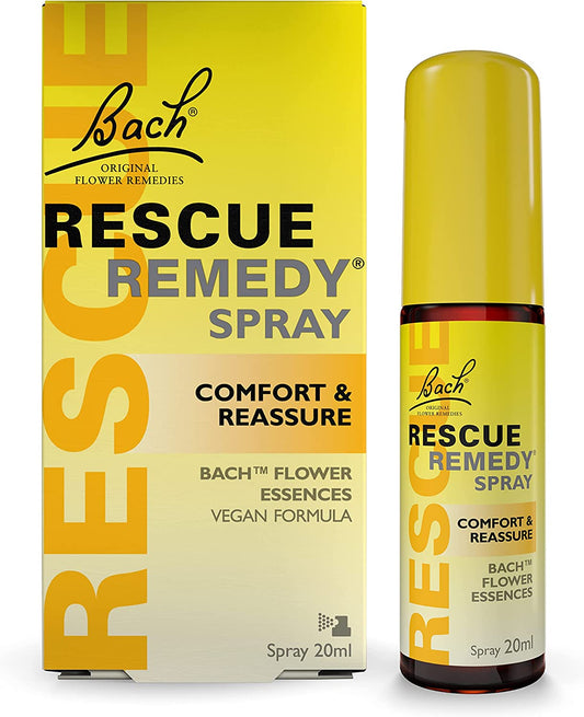 Rescue Remedy Flower Essences, 20ml Spray Bottle