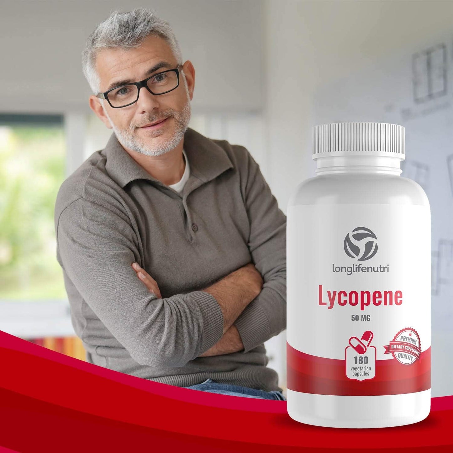 Lycopene  180 Vegetarian Capsules