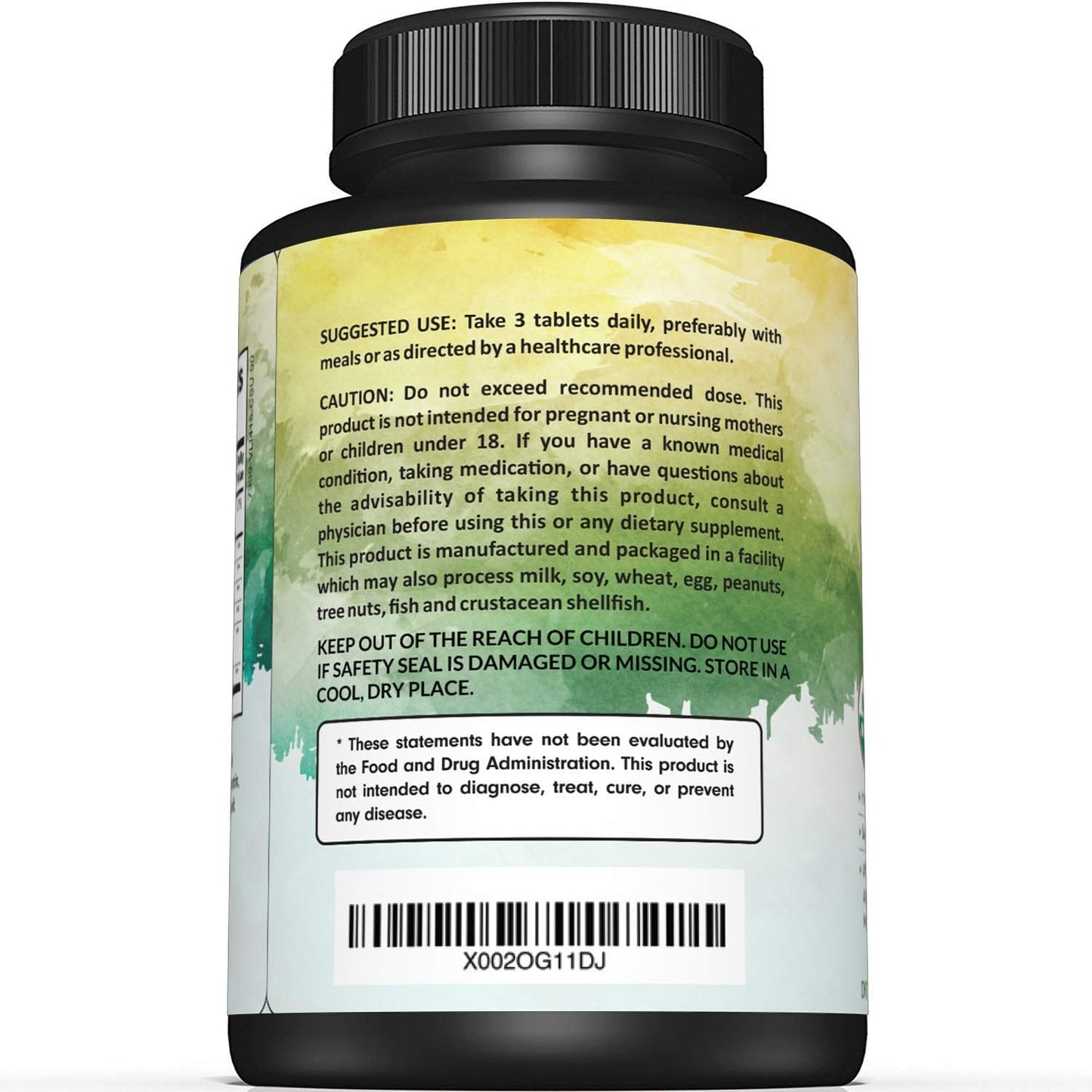 USDA Organic Immune Support Supplement –90 Immune Tablets