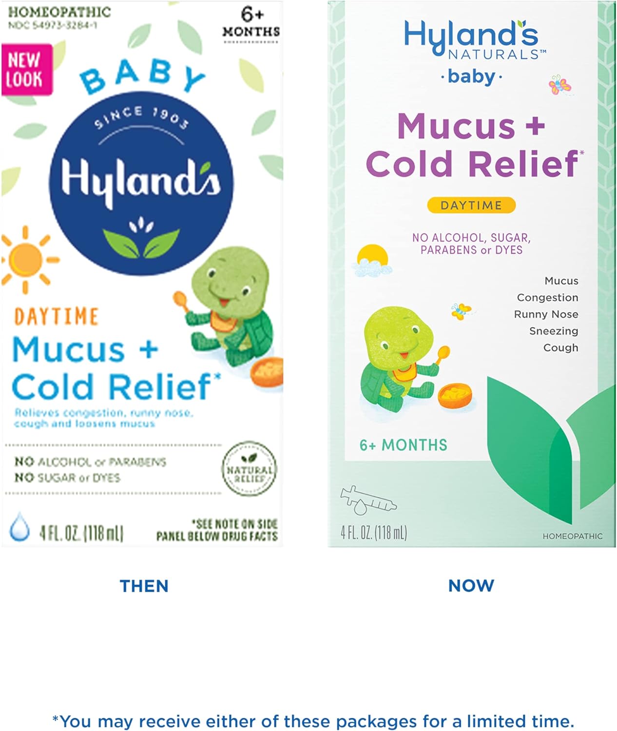 Hyland's Naturals Baby Mucus and Cold Relief,