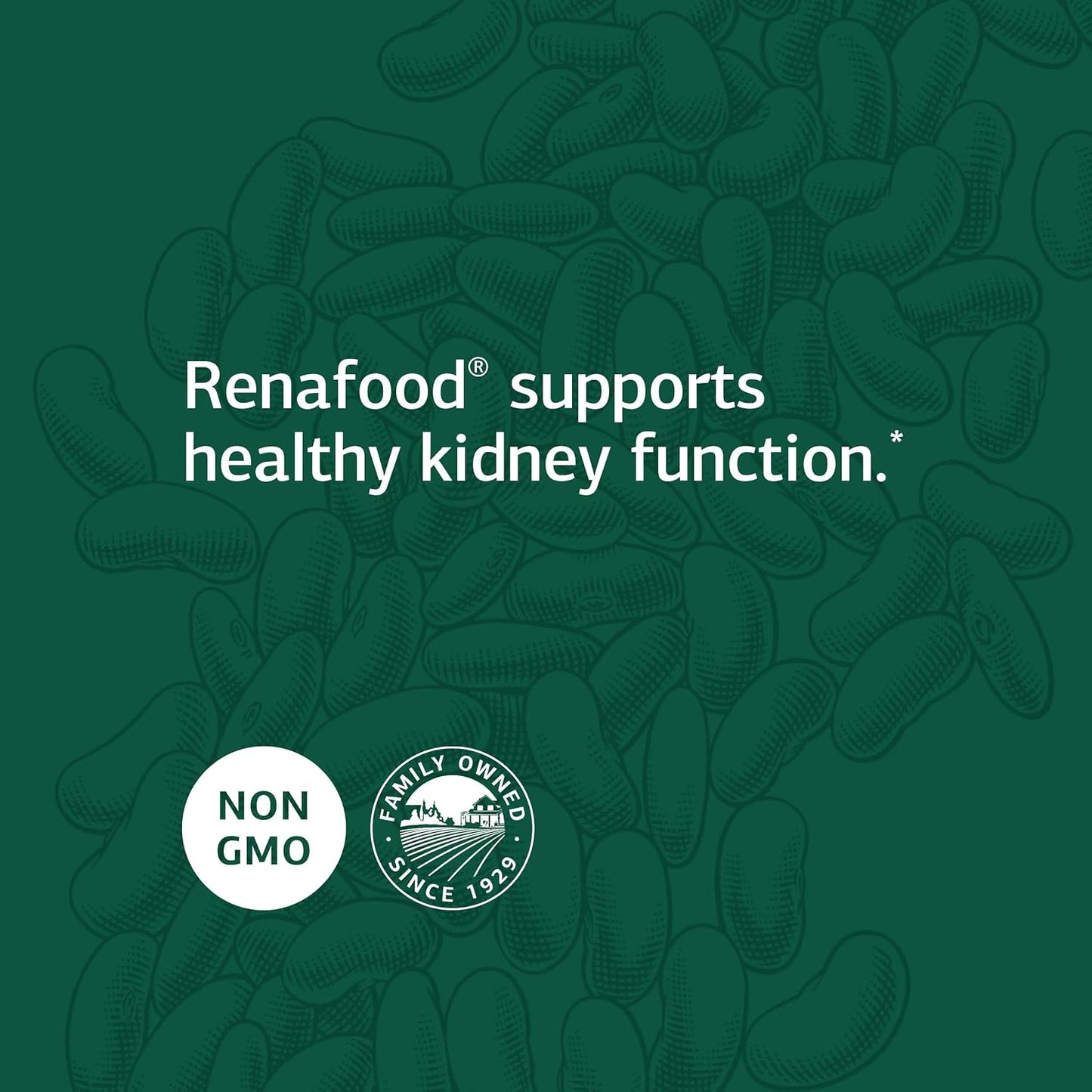 Standard Process Renafood - Whole Food Kidney Health Supplement- 180 Tablets