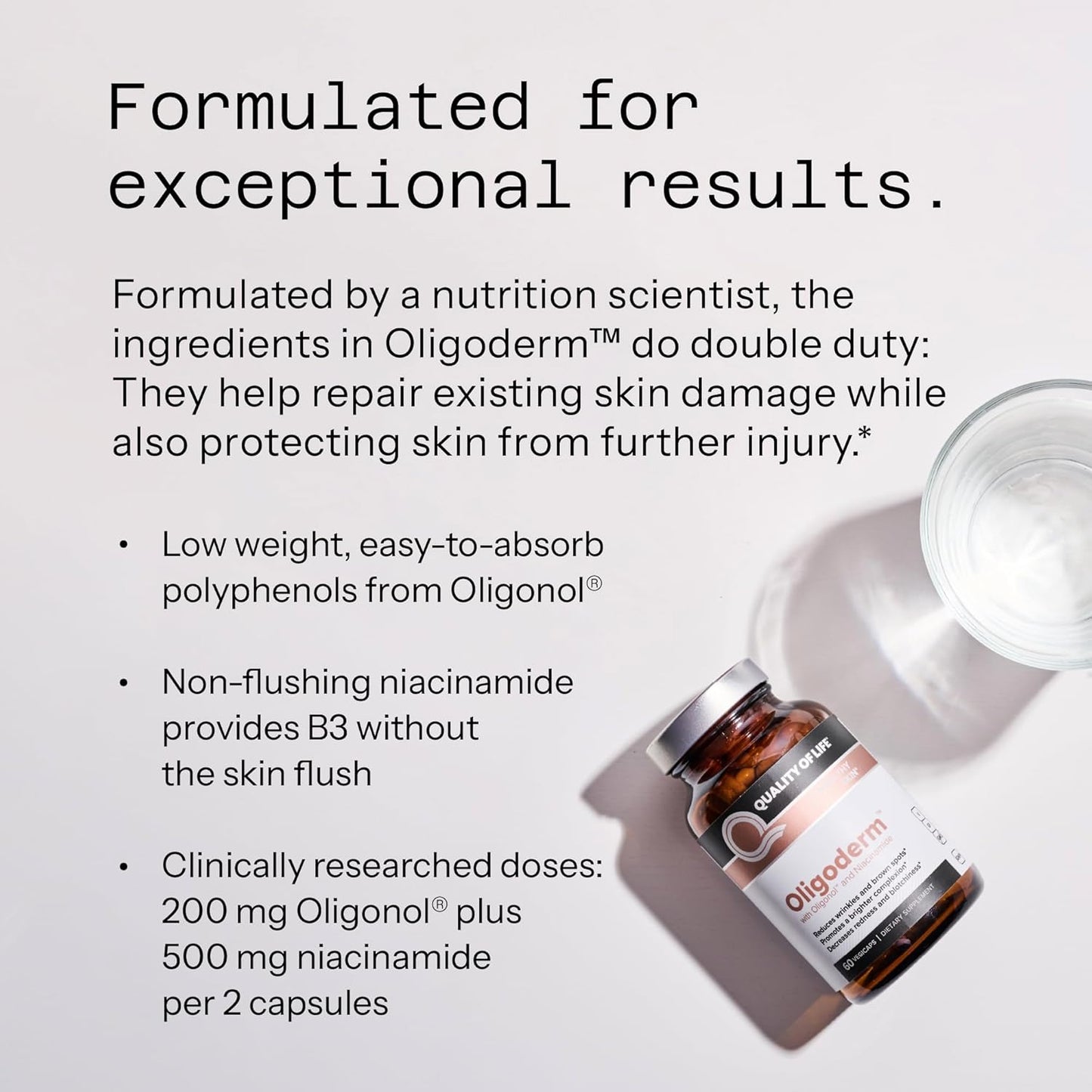 Quality of Life - Oligoderm  - 60 Capsules