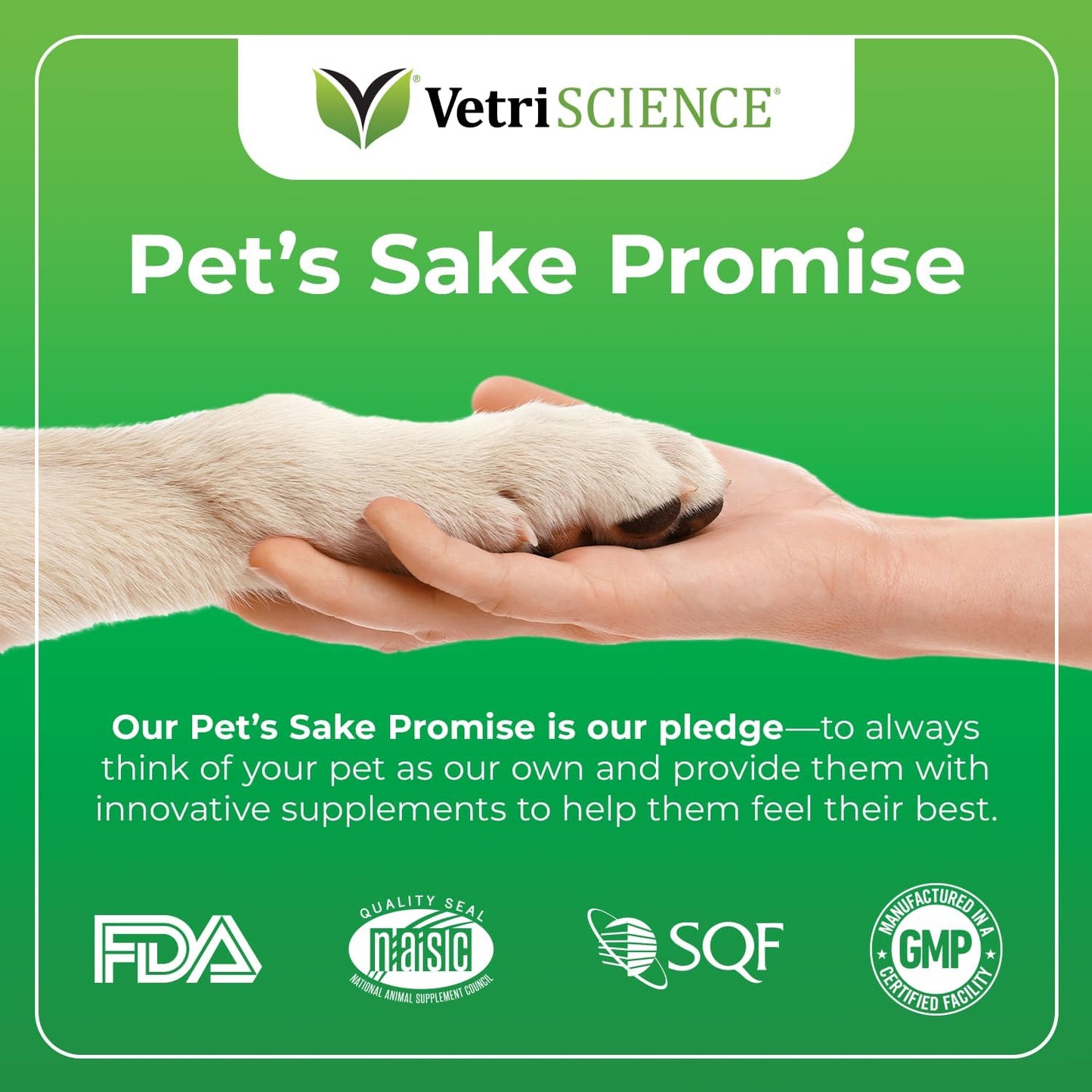 VetriScience Perio Support Cat & Dog Teeth Cleaning Dental Powder, 4.2oz