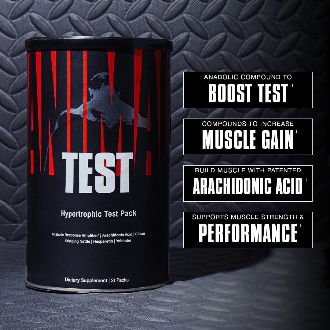 Animal Test – Testosterone Booster For Men 21 Day Cycle