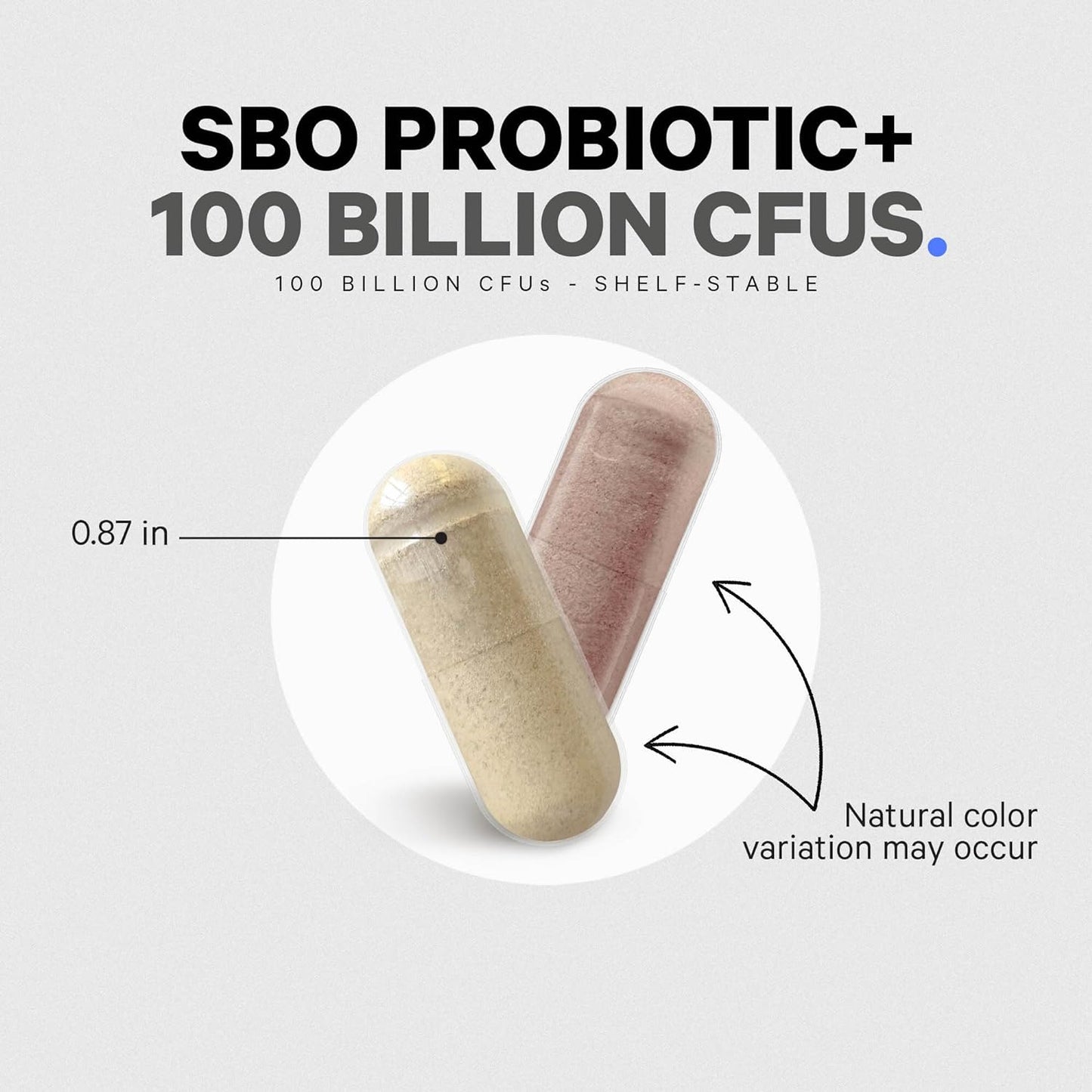 Codeage SBO Probiotics, 100 Billion CFUs Shelf-Stable 90 Capsules