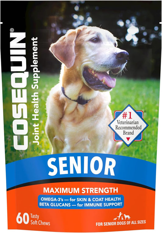 Cosequin Senior Joint Health Supplement for Senior Dogs -60 Soft Chews