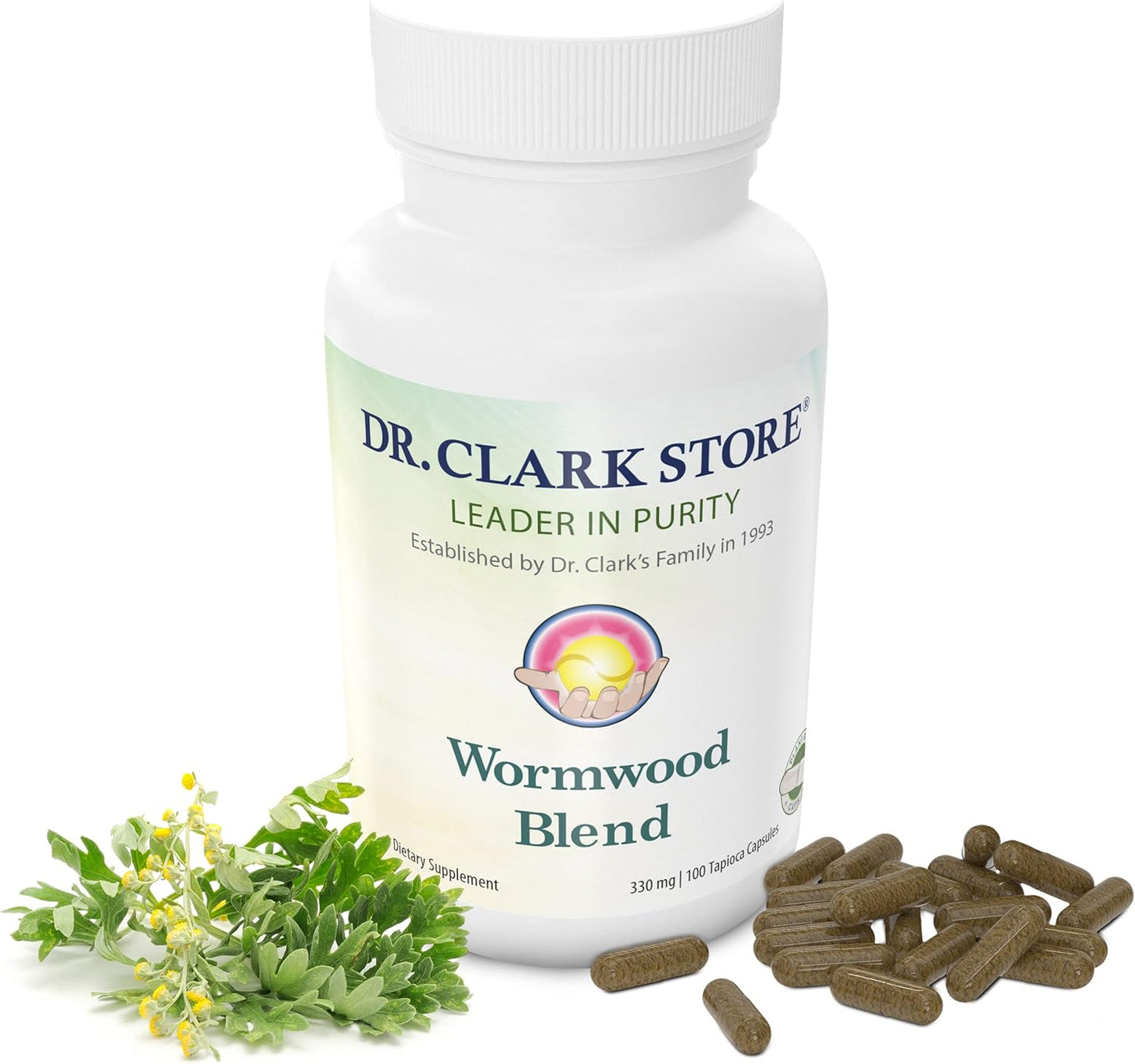 Dr Clark Superblend Wormwood 330 mg,  - 100Capsules