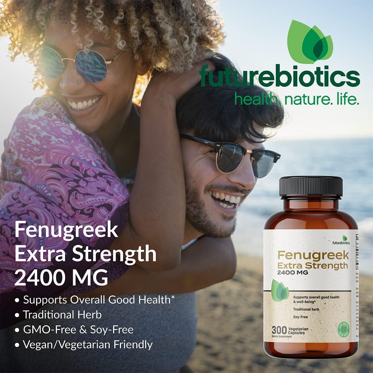 Futurebiotics Fenugreek Extra Strength 150 Vegetarian Capsules