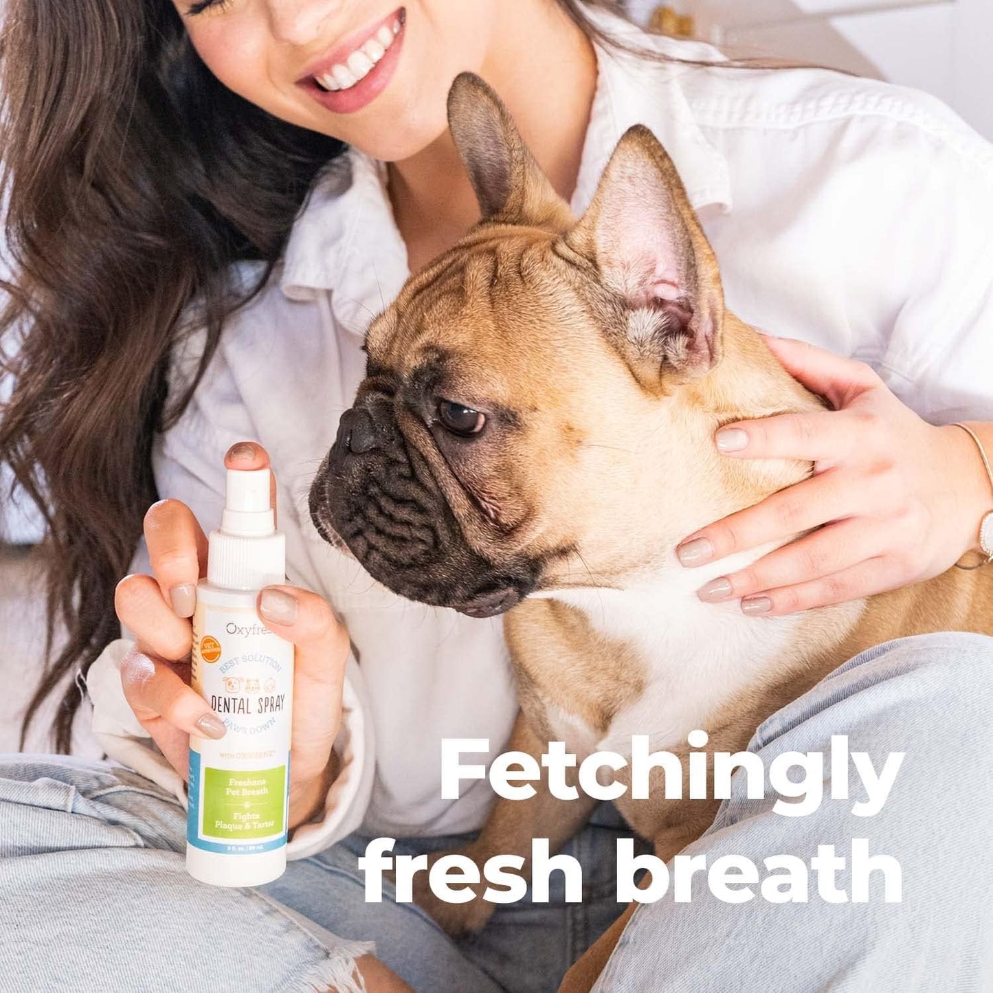 Oxyfresh Advanced Pet Dental Spray – Instant Pet Fresh Breath 3oz.