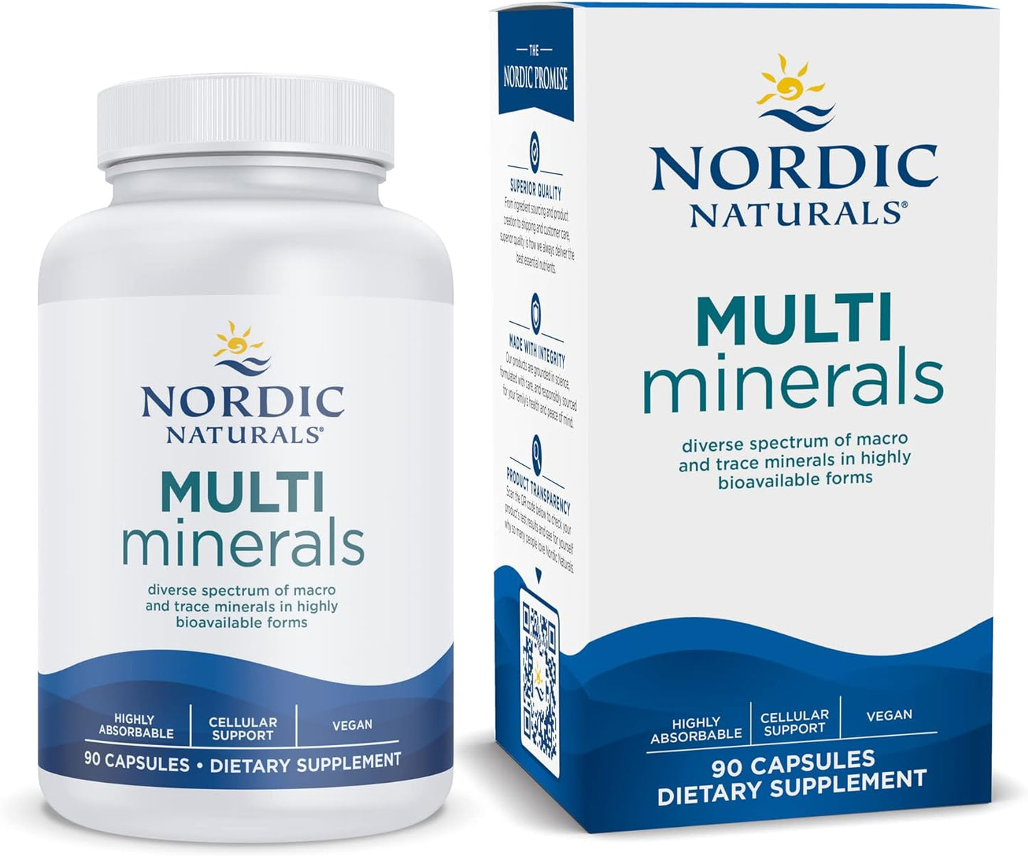 Nordic Naturals Multi Minerals, Unflavored - 90 Capsules