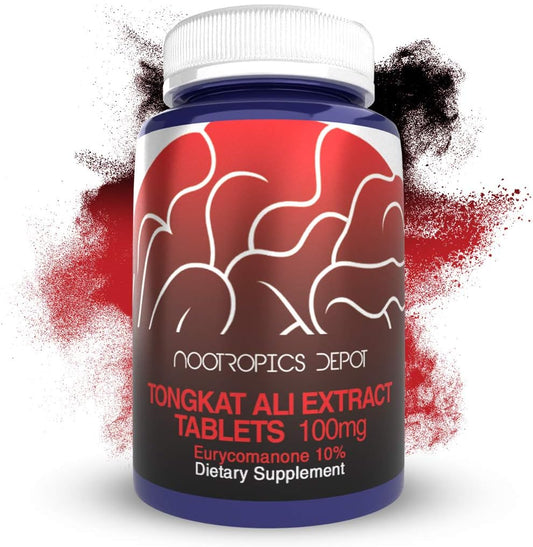 Nootropics Depot Tongkat Ali Extract  60 Capsules