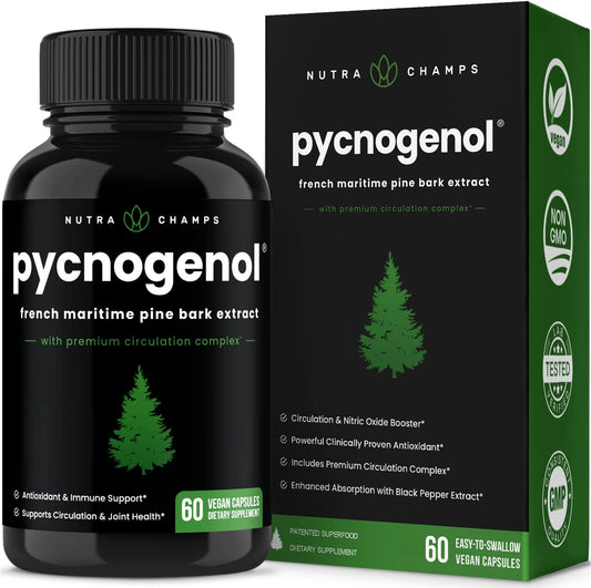 Pycnogenol French Maritime Pine Bark Extract 60 capsules