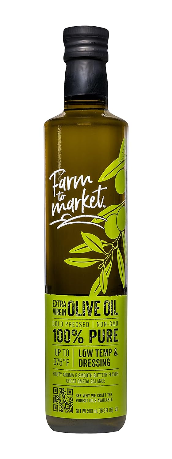 Farm To Market NGMO Cold Pressed 100% Pure Extra Virgin Olive Oil