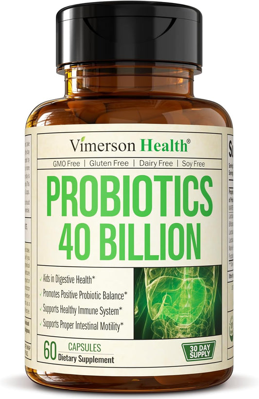 Probiotic 40 Billion CFU - Bifidus Probiotics 60 Capsules