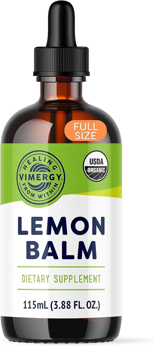 Vimergy USDA Organic Lemon Balm Extract