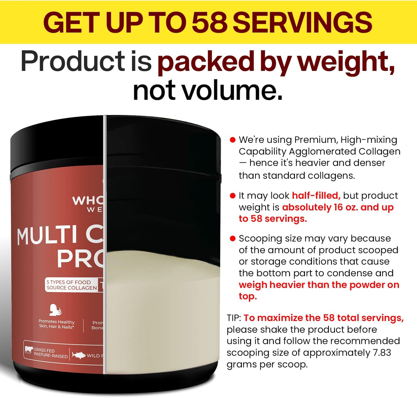 Multi Collagen Protein Powder Hydrolyzed