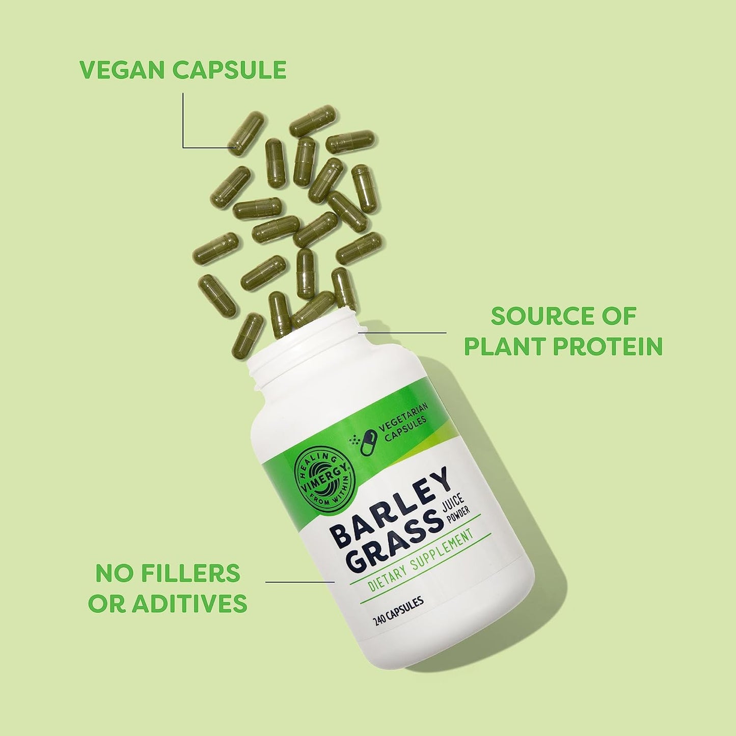 Vimergy Barley Grass  240 Capsules