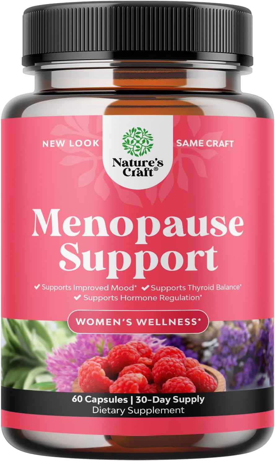 Complete Herbal Menopause Supplement for Women - 60 count