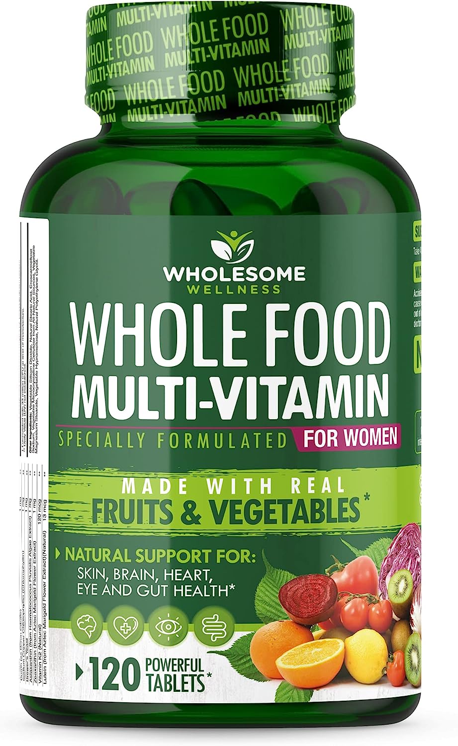 Whole Food Multivitamin for Women 120 Tablets