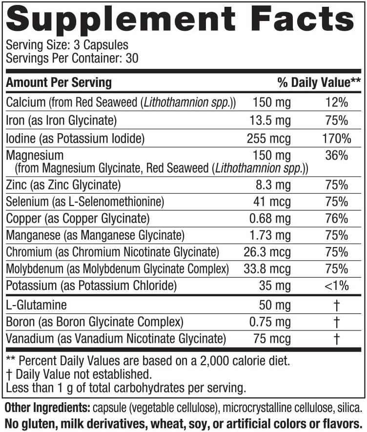 Nordic Naturals Multi Minerals, Unflavored - 90 Capsules