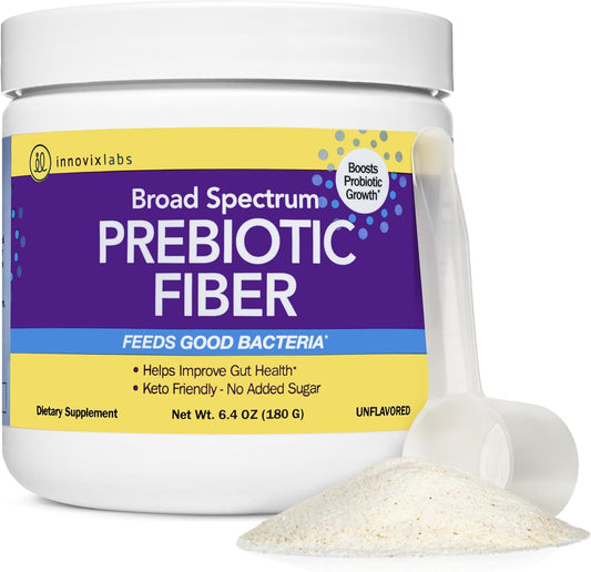 InnovixLabs Prebiotic Fiber Powder - Gut Health and Regularity. 6.4OZ