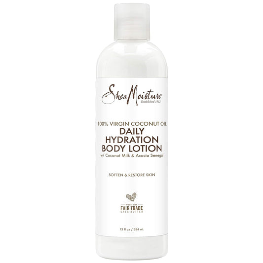 SheaMoisture 100% virgin coconut oil daily hydration body lotion moisturizer