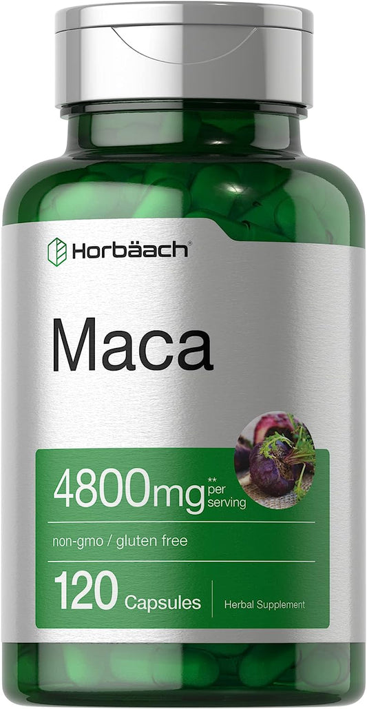 Maca Root  High Potency Extract for Men and Women 120 capsules