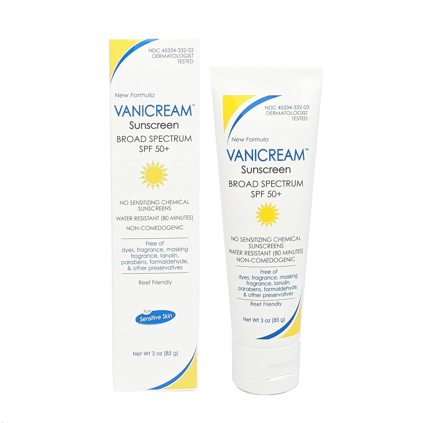 Vanicream Sunscreen Broad Spectrum SPF 50+ oz