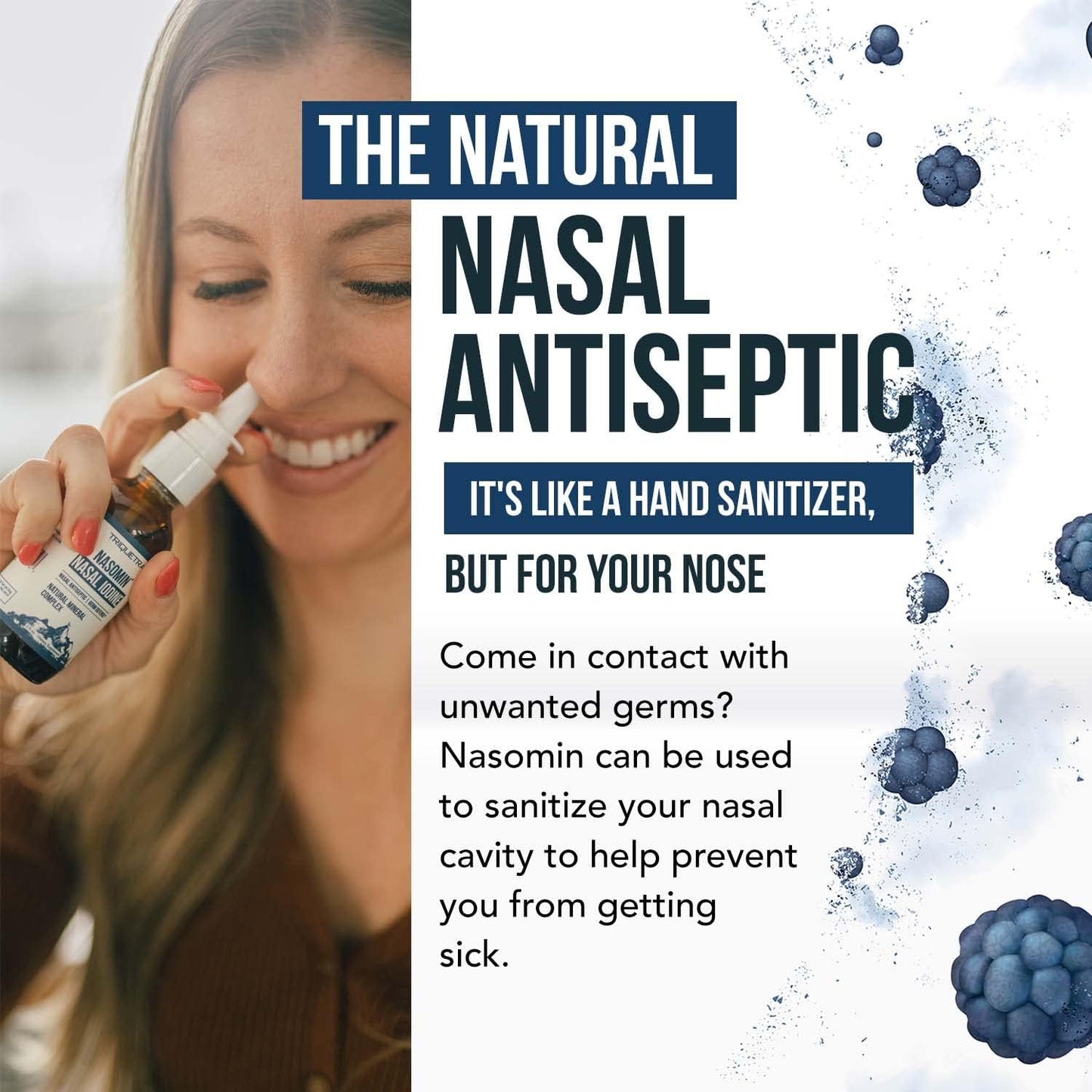 Nasomin® Nasal Iodine – Nasal Antiseptic Spray