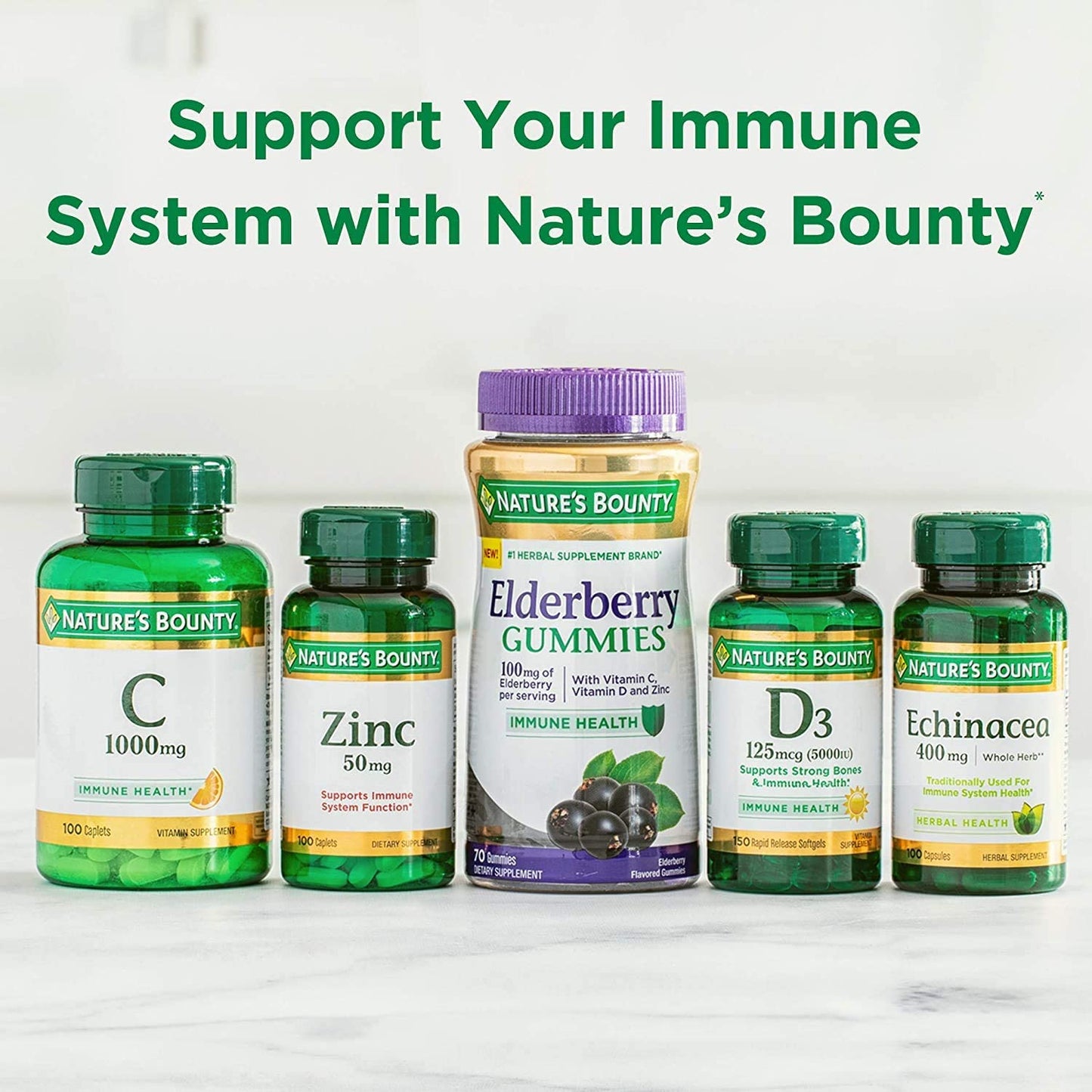 Nature’s Bounty for Vitamin D3 2000IU, 240 Softgels