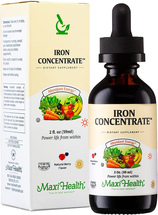 Maxi Health Iron Supplement 15mg Per ML