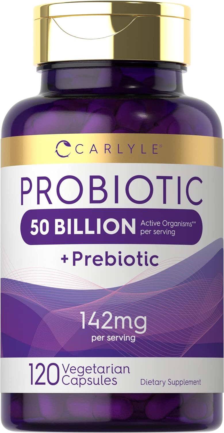 Carlyle Probiotics with Prebiotics  120 Capsules